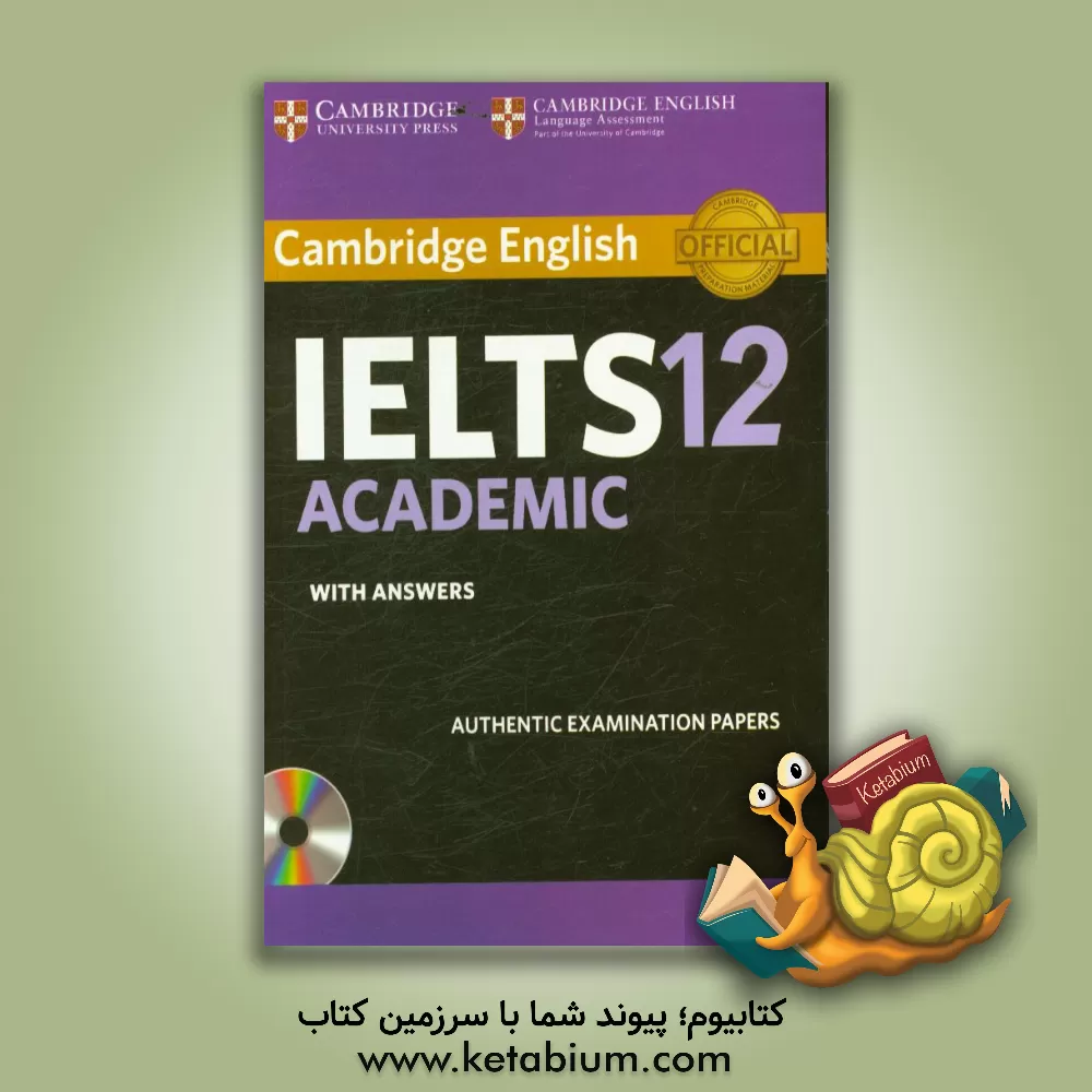 کتاب Cambridge English IELTS 12: academic with answers