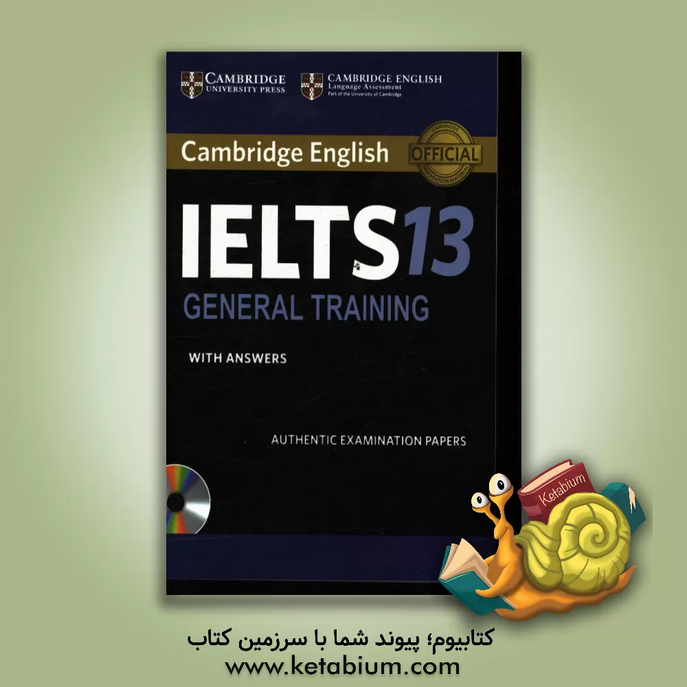 کتاب ‭Cambridge English IELTS 13: general training with answers