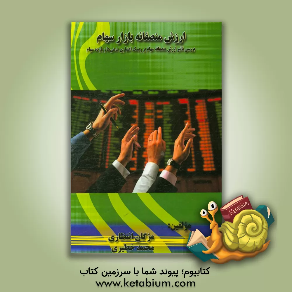 کتاب ارزش منصفانه بازار سهام: بررسی تاثیر منصفانه سهام بر ریسک اعتباری بدهی ها و بازده سهام اثر مژگان انتظاری