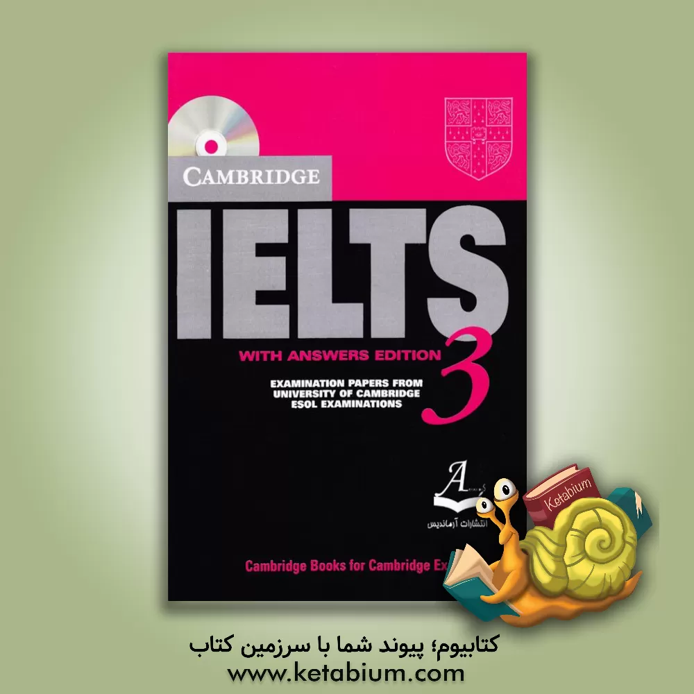 کتاب Cambridge IELTS 3: examination papers from the university of Cambridge local examinations syndicate 