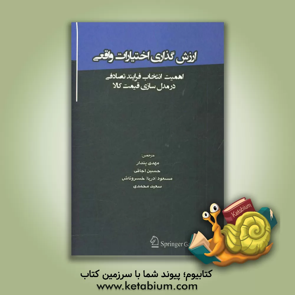 کتاب ارزش گذاری اختیارات واقعی: اهمیت انتخاب فرایند تصادفی در مدل سازی قیمت کالا اثر ماکس شون