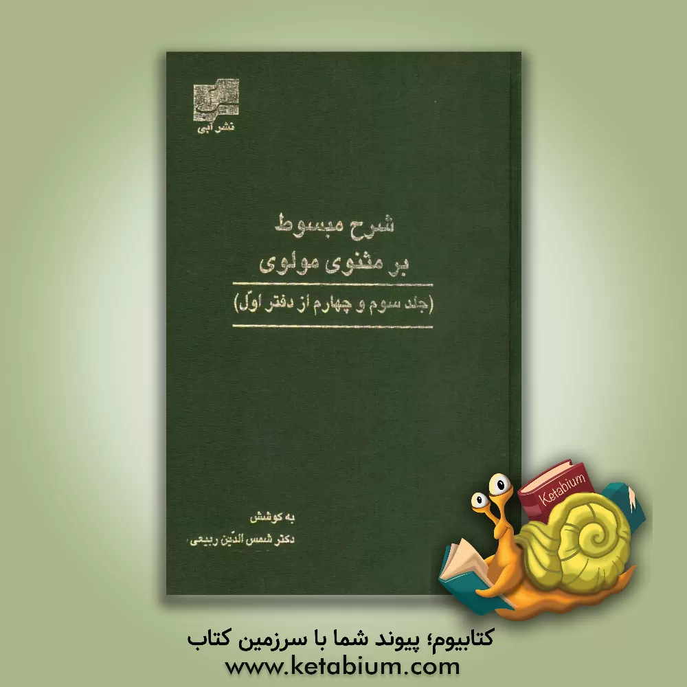 کتاب شرح مبسوط بر مثنوی حضرت مولانا (جلد سوم و چهارم از دفتر اول مثنوی معنوی) اثر شمس‌الدین ربیعی