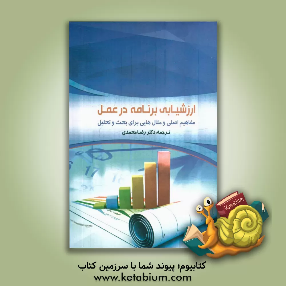کتاب ارزشیابی برنامه در عمل: مفاهیم اصلی و مثال هایی برای بحث و تحلیل اثر دین‌تی اسپالدینگ