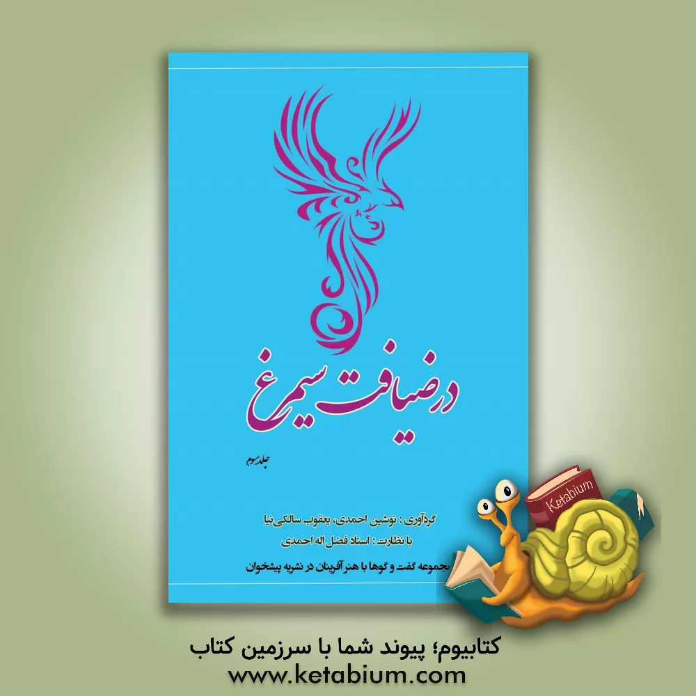 کتاب در ضیافت سیمرغ: مجموعه گفت وگو با هنرآفرینان اثر فضل‌الله احمدی