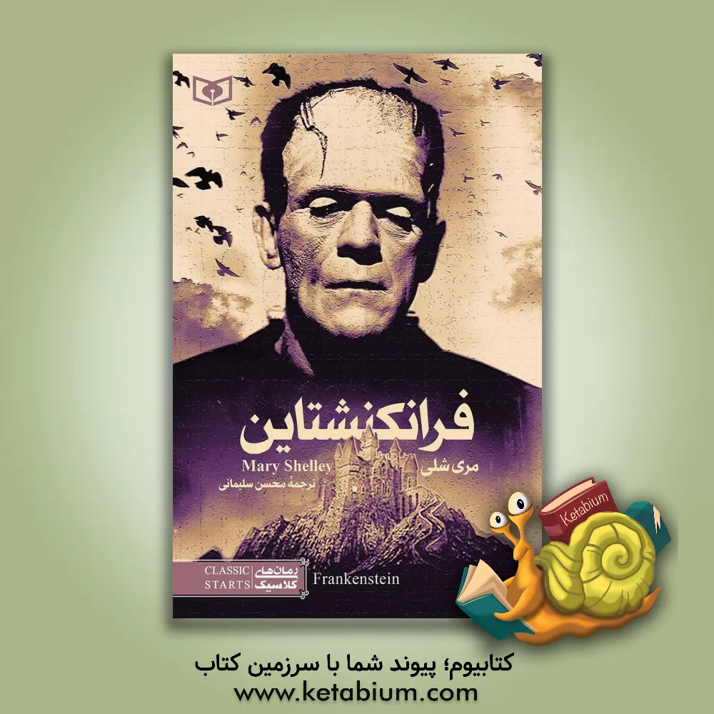 کتاب فرانکشتاین اثر مری‌ولستونکرافت شلی