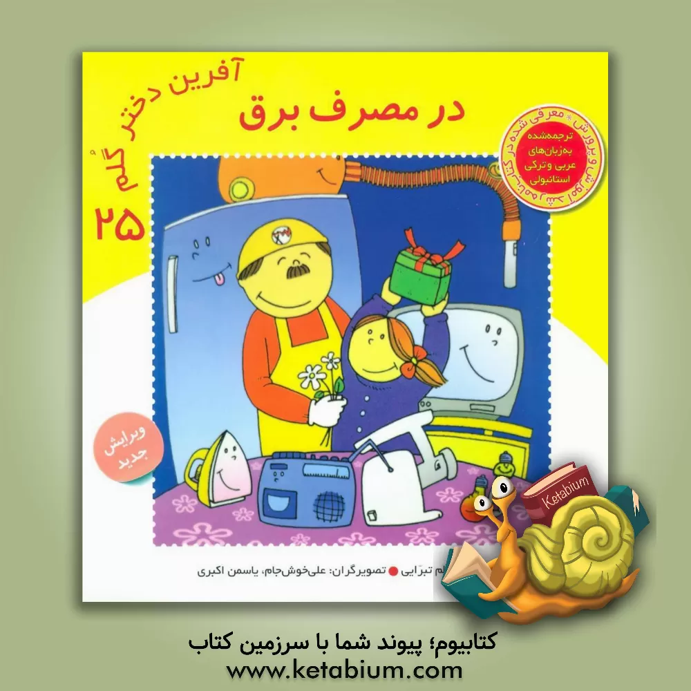 کتاب در مصرف برق اثر اعظم تبرایی