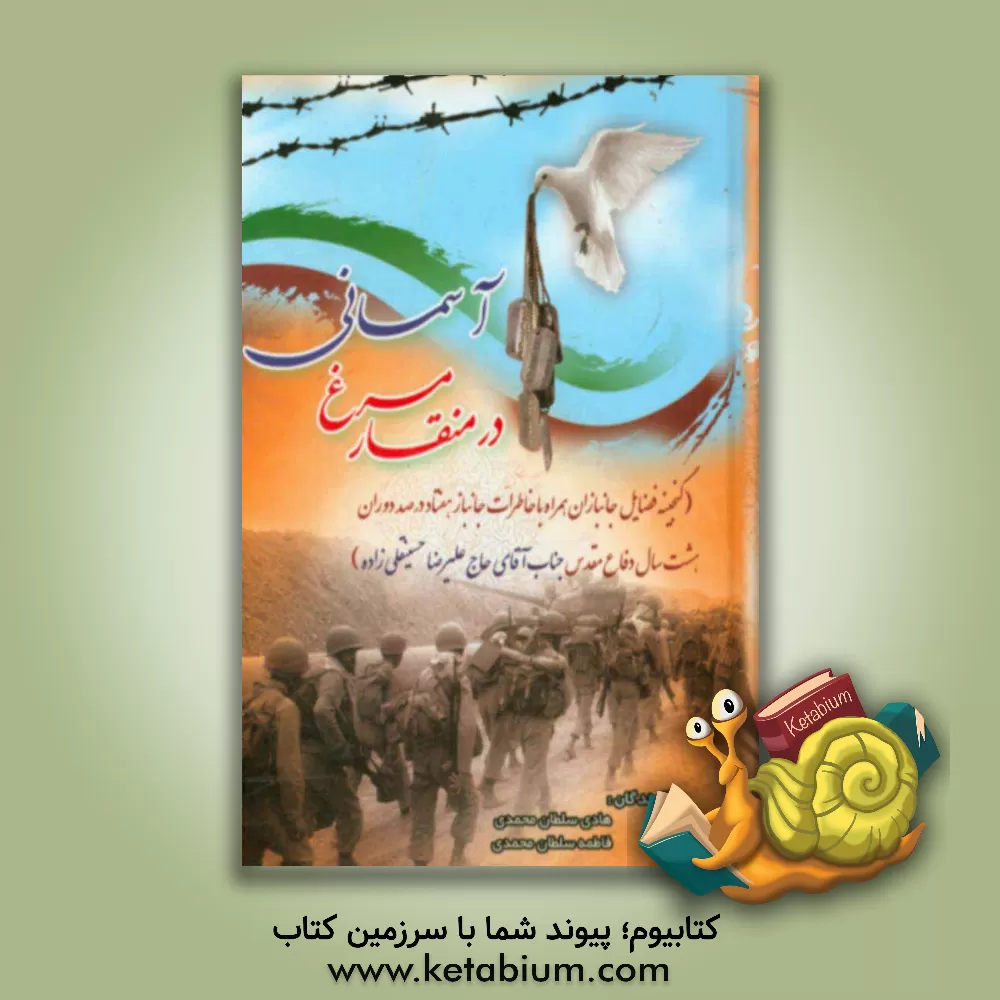 کتاب در منقار مرغ آسمانی: (گنجینه فضایل جانبازان، همراه با خاطرات جانباز هفتاد درصد دوران هشت سال دفاع مقدس، آقای حاج علیرضا حسینقلی زاده) اثر هادی سلطان‌محمدی