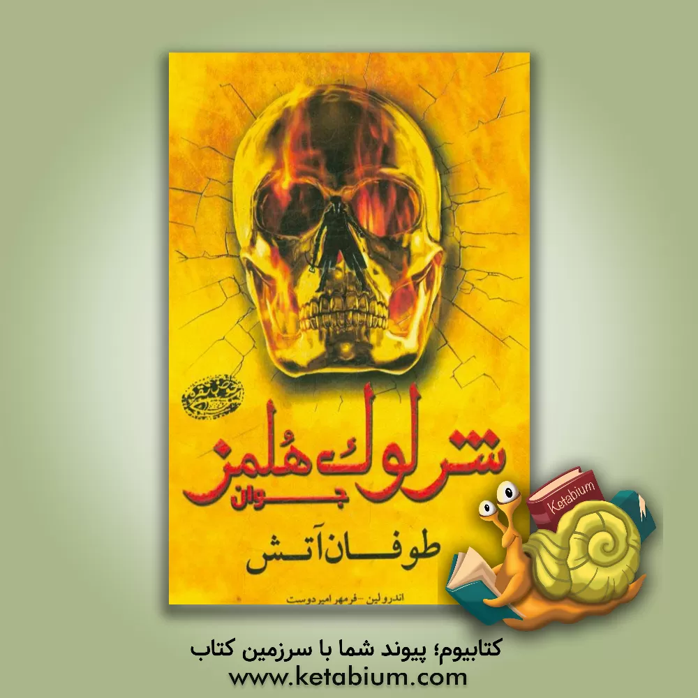 کتاب شرلوک هلمز جوان: طوفان آتش اثر اندی لین