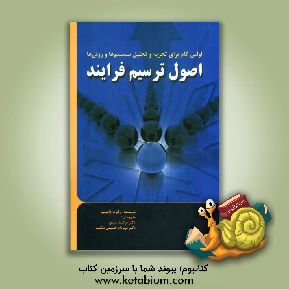 کتاب اولین گام برای تجزیه و تحلیل سیستم ها و روشها: اصول ترسیم فرایندها اثر رابرت دامیلیو