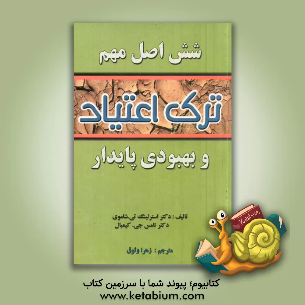 کتاب شش اصل مهم ترک اعتیاد و بهبودی پایدار اثر استرلینگ‌تی شاموی