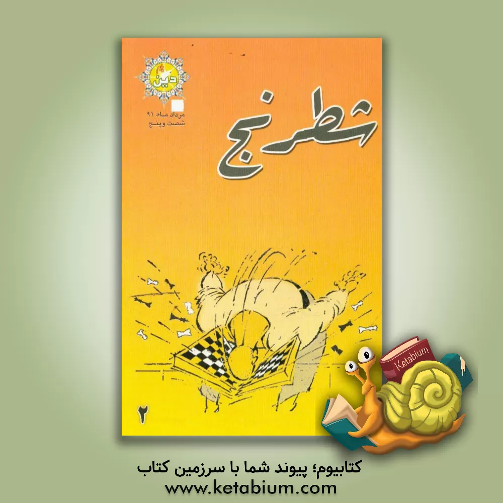 کتاب شطرنج 2 اثر محمد قاضی‌بیرجندی