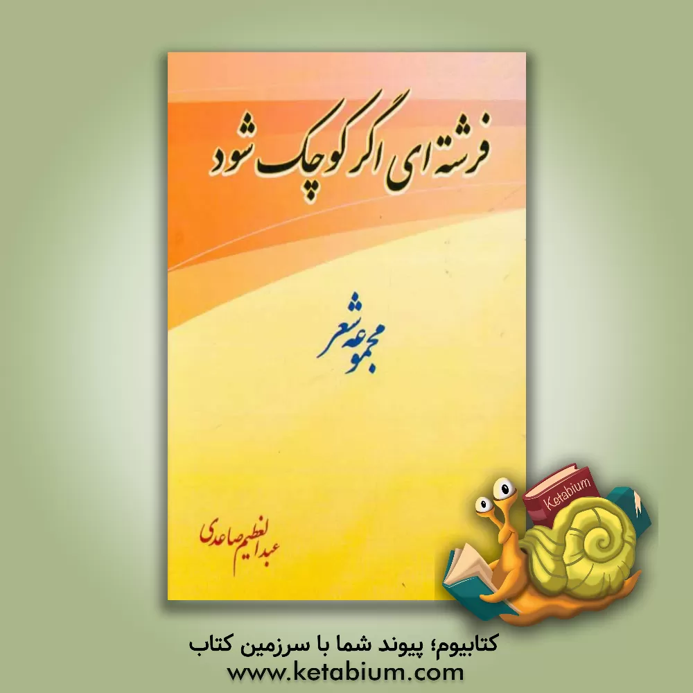 کتاب فرشته ای اگر کوچک شود اثر عبدالعظیم صاعدی