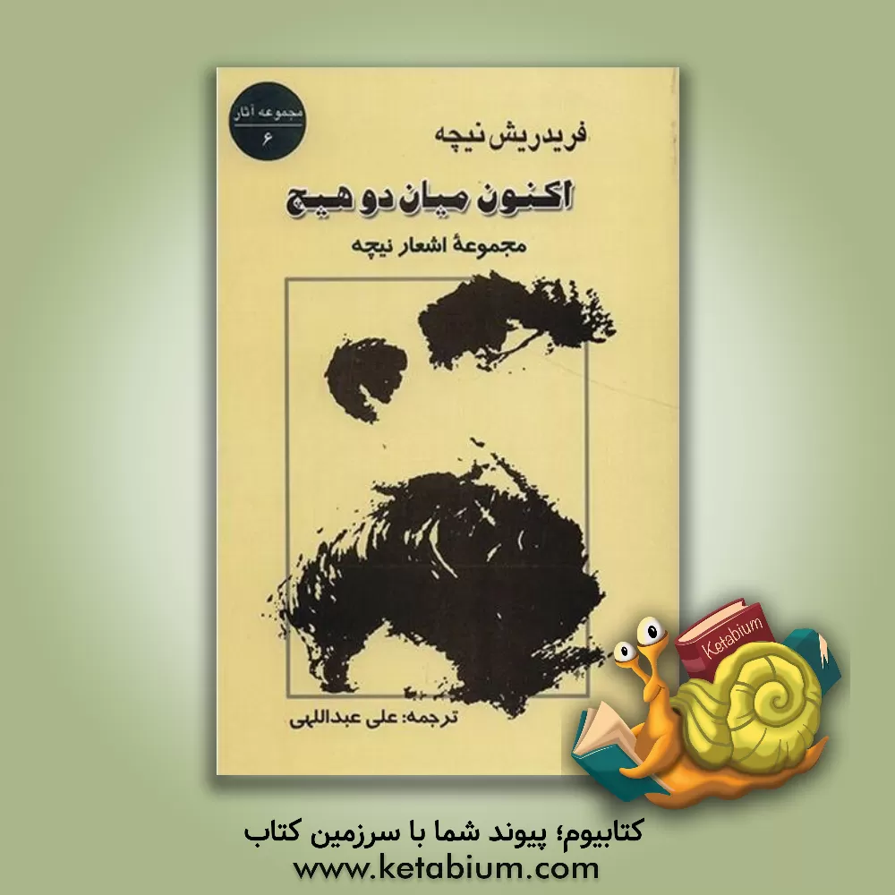 کتاب اکنون میان دو هیچ: اشعار نیچه اثر فریدریش‌ویلهلم نیچه