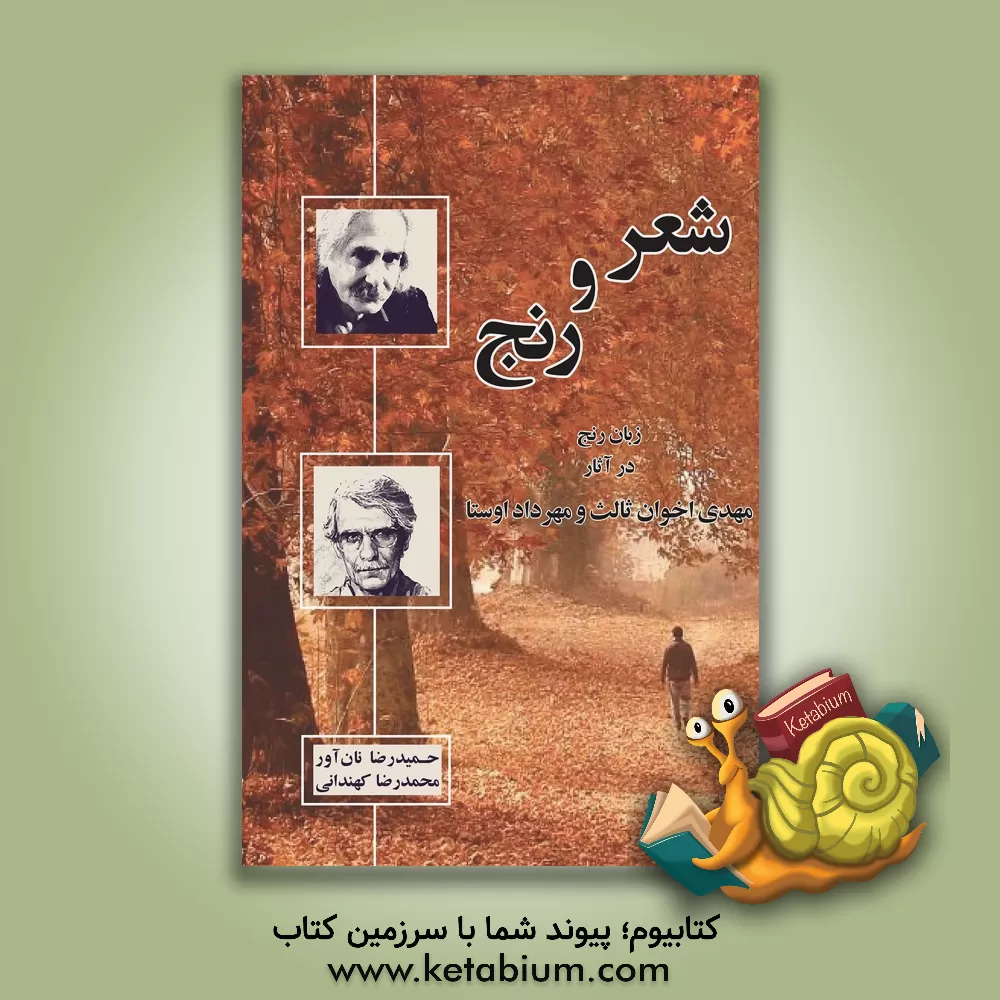کتاب شعر و رنج: زبان رنج در آثار مهدی اخوان ثالث و مهرداد اوستا اثر حمیدرضا نان‌آور