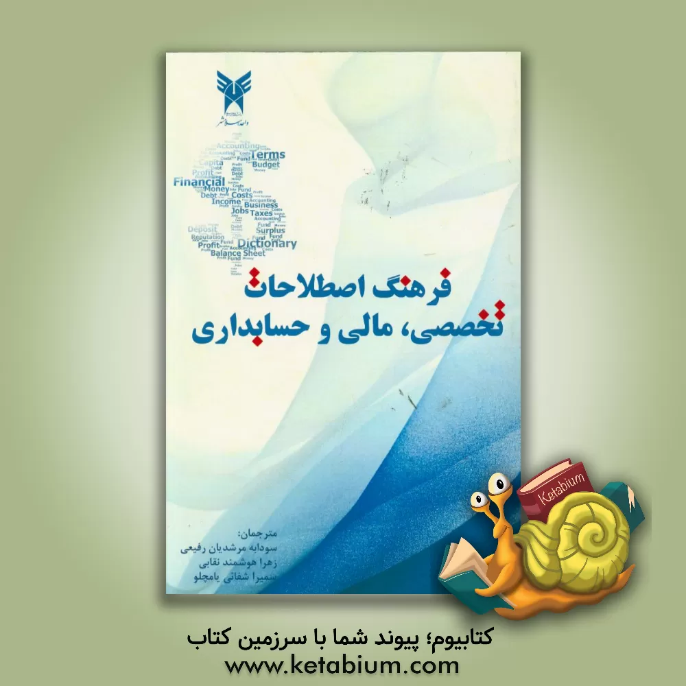 کتاب فرهنگ اصطلاحات تخصصی مالی، حسابداری اثر سودابه مرشدیان‌رفیعی