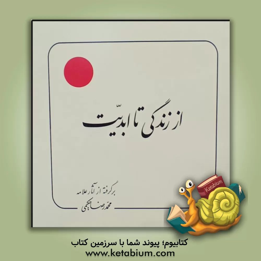 کتاب از زندگی تا ابدیت: گفت و گو با استاد محمدرضا حکیمی اثر کریم فیضی