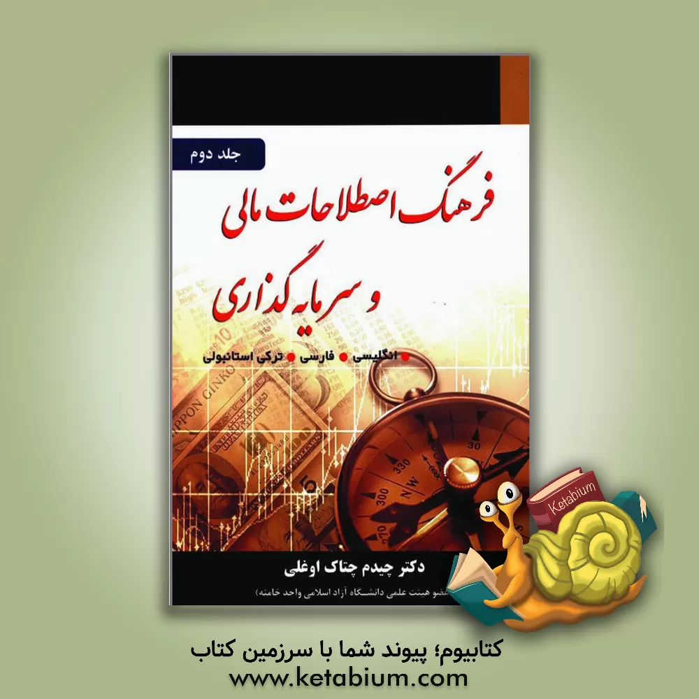 کتاب فرهنگ اصطلاحات مالی و سرمایه گذاری (I-Z) اثر چیدم چتاک‌اوغلو
