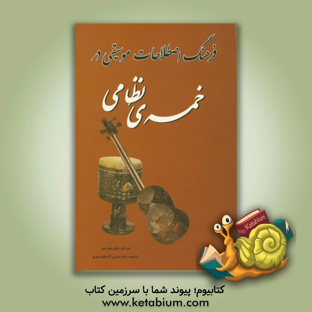 کتاب فرهنگ اصطلاحات موسیقی در خمسه ی نظامی اثر شهربانو رضایی‌دیورودی