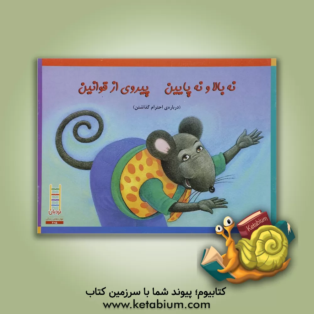 کتاب نه بالا و نه پایین پیروی از قوانین (درباره ی احترام گذاشتن) اثر رجینا‌جی برچ