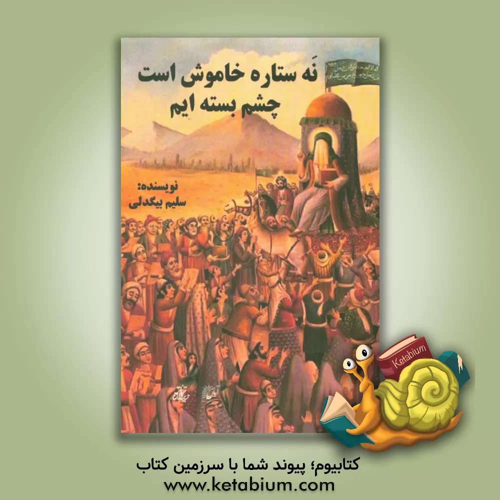 کتاب نه ستاره خاموش است، چشم بسته ایم اثر سلیم بیگدلی