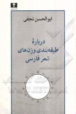 کتاب درباره طبقه بندی وزن های شعر فارسی اثر ابوالحسن نجفی