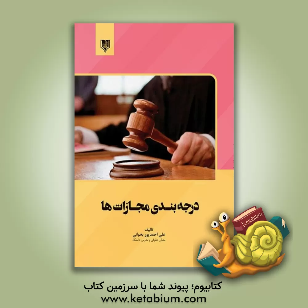 کتاب درجه بندی مجازات ها اثر علی احمدپوربخوانی