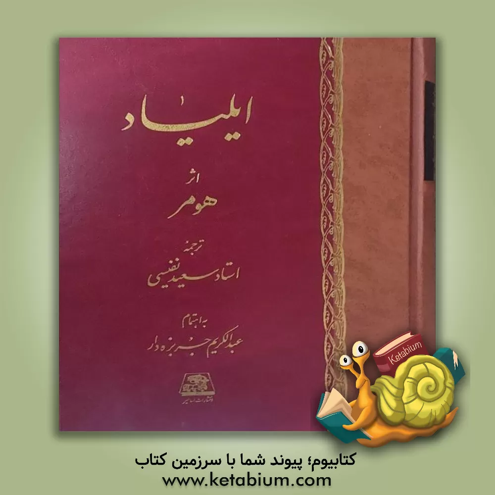 کتاب ایلیاد |اثر هومر