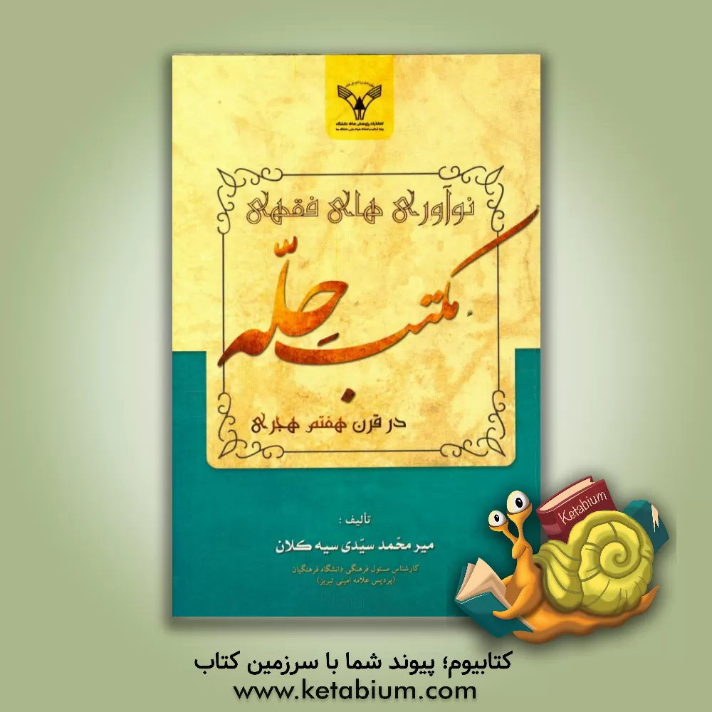 کتاب نوآوری های فقهی مکتب حله در قرن هفتم هجری |اثر میرمحمد سیدی سیه کلان