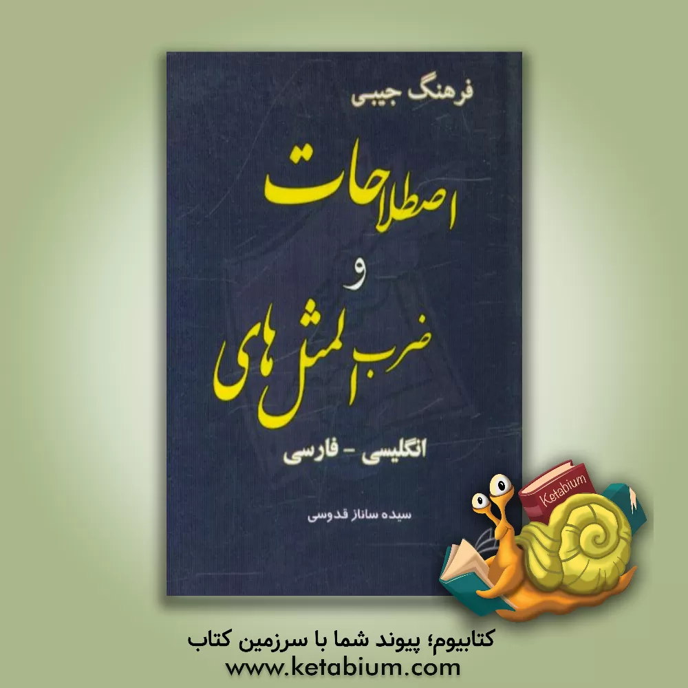 کتاب فرهنگ جیبی اصطلاحات و ضرب المثل های: انگلیسی - فارسی اثر ساناز قدوسی