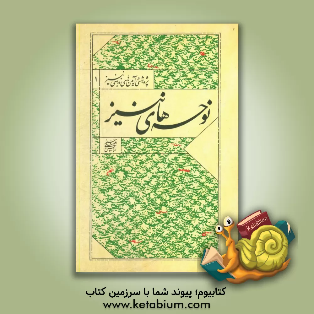 کتاب نوحه های ننیز اثر عباس افضلی‌ننیز