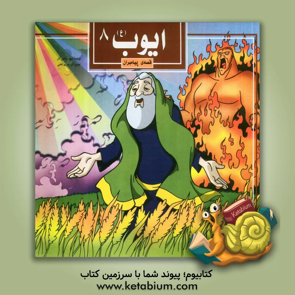 کتاب ایوب (ع) اثر امید پناهی‌آذر