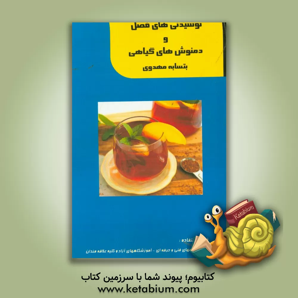 کتاب نوشیدنی های فصل و دم نوش های گیاهی اثر بتسابه مهدوی