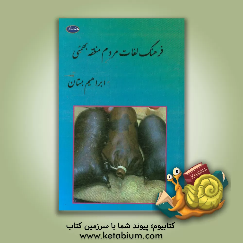 کتاب فرهنگ لغات مردم منطقه بهمئی اثر ابراهیم بستان