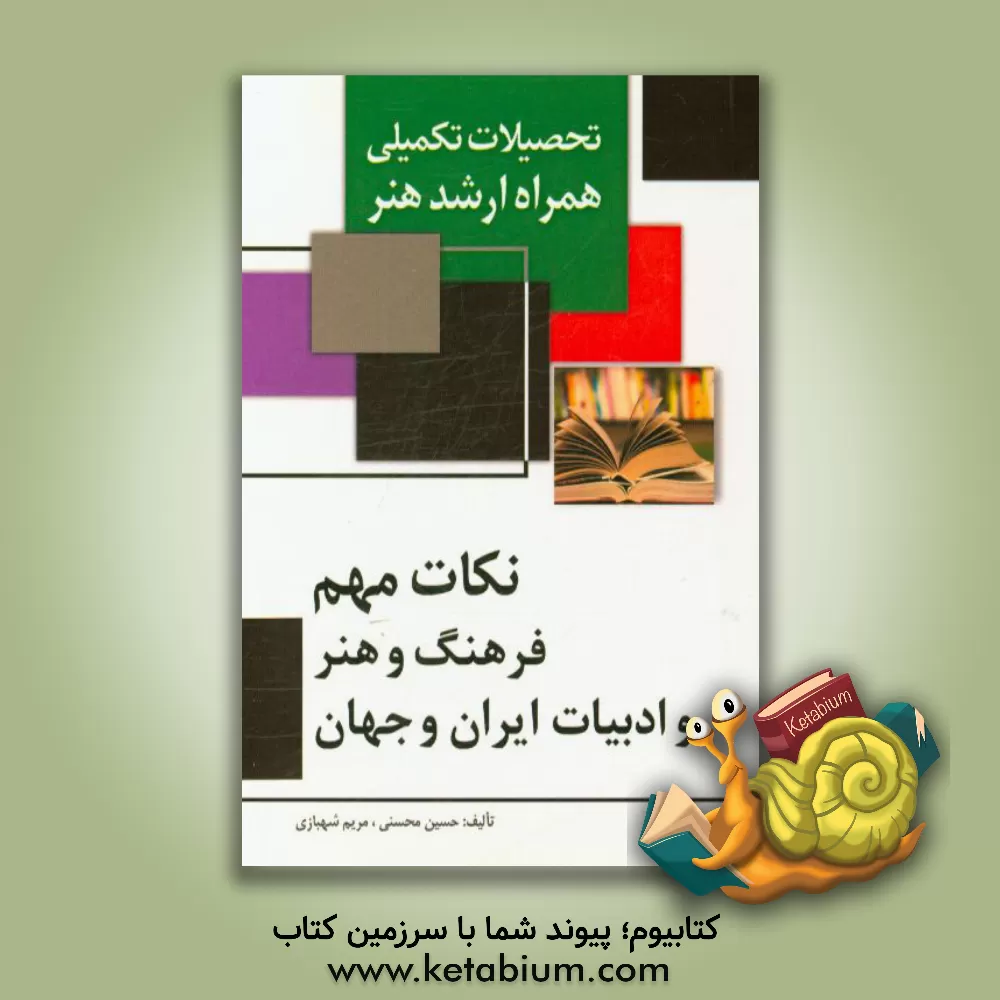 کتاب نکات مهم فرهنگ و هنر و ادبیات ایران و جهان اثر حسین محسنی