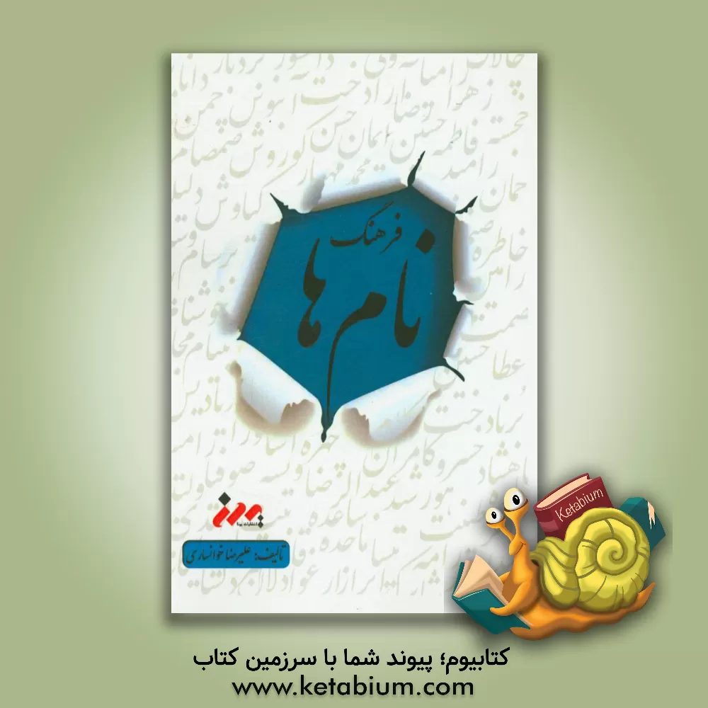 کتاب فرهنگ نام ها اثر علیرضا خوانساری
