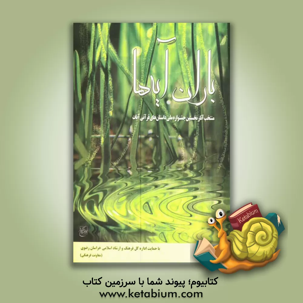 کتاب باران آیه ها: برگزیده آثار جشنواره ملی داستان های قرآنی آیات اثر نجمه مولوی