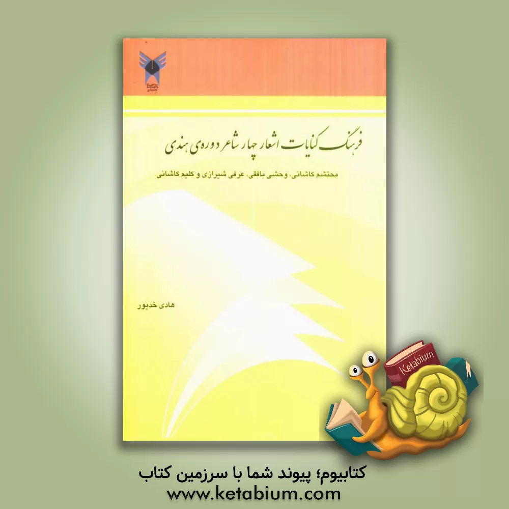 کتاب فرهنگ کنایات اشعار چهار شاعر دوره هندی: محتشم کاشانی، وحشی بافقی، عرفی شیرازی و کلیم کاشانی |اثر هادی خدیور