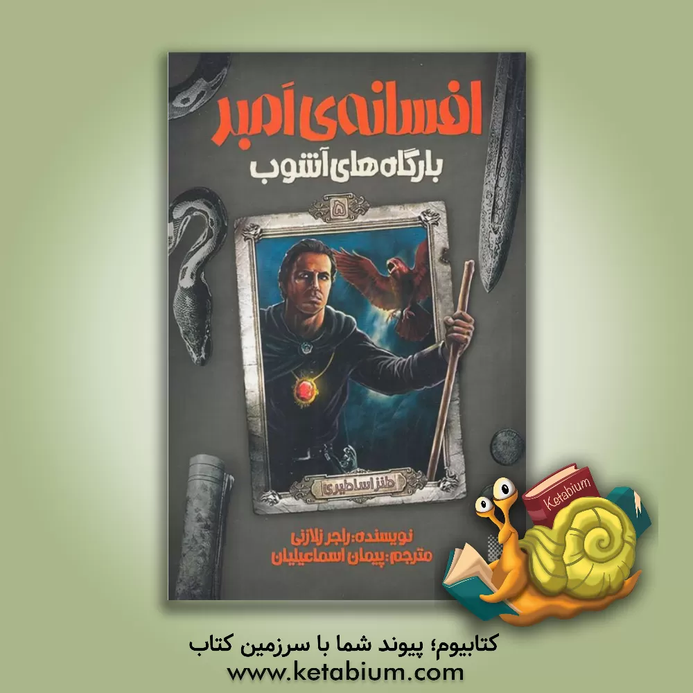 کتاب بارگاه های آشوب اثر راجر زلازنی