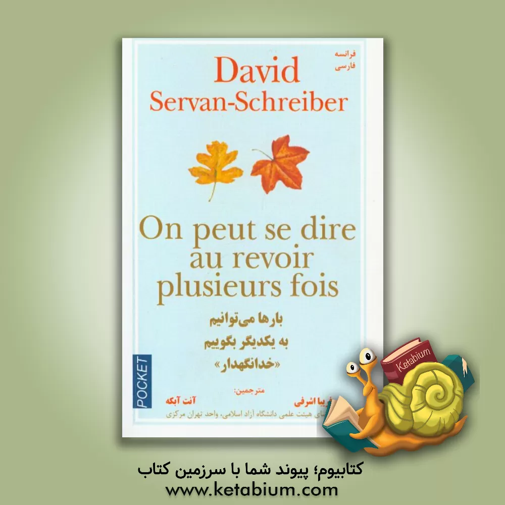 کتاب بارها می توانیم به یکدیگر بگوییم «خدانگهدار» اثر داوید سروان-شربر