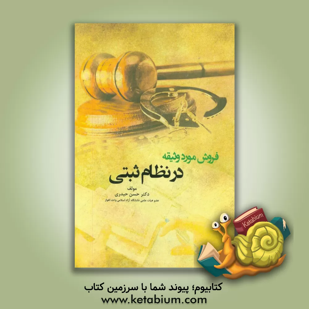 کتاب فروش مورد وثیقه در نظام ثبتی اثر حسن حیدری