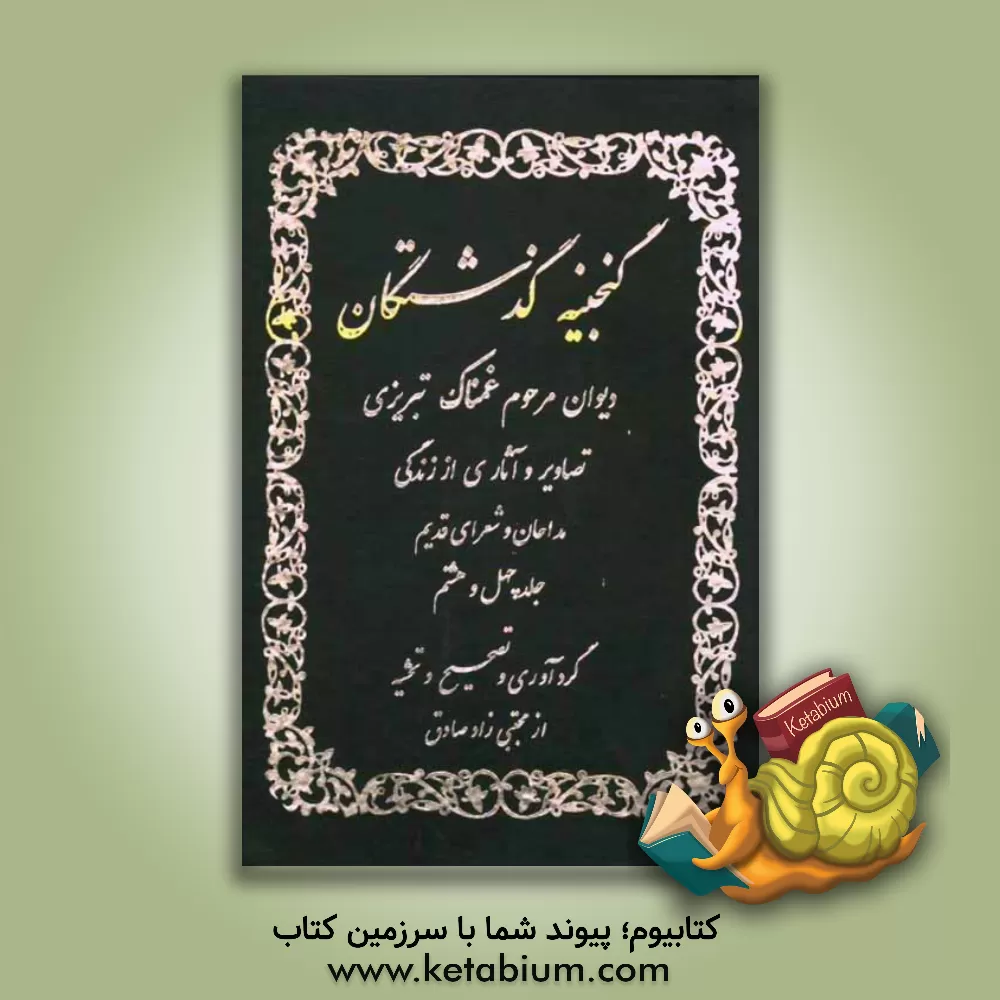 کتاب گنجینه گذشتگان: دیوان مرحوم غمناک تبریزی (امیرخیزی) جلد دوم: تصاویر و شرح زندگی مداحان و شعرای سلف اثر مجتبی زادصادق‌ثمرین