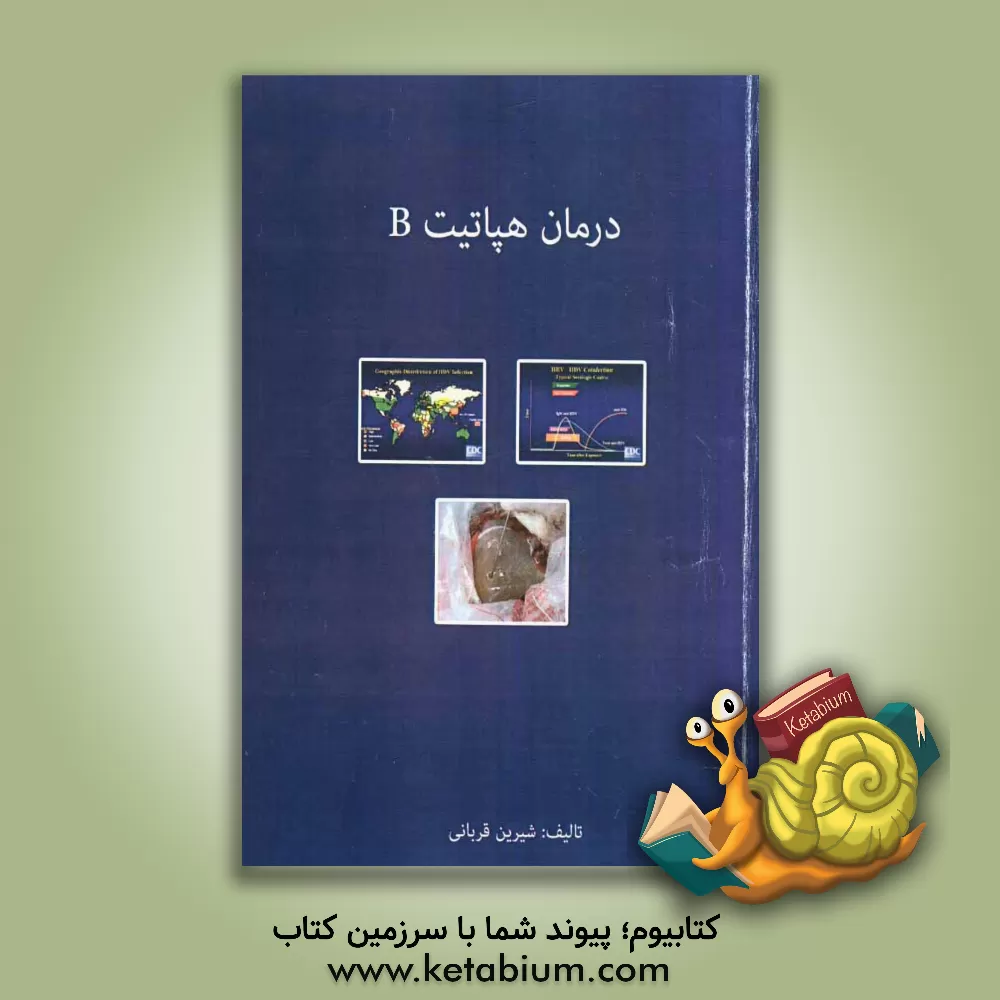 کتاب درمان هپاتیت B اثر شیرین قربانی