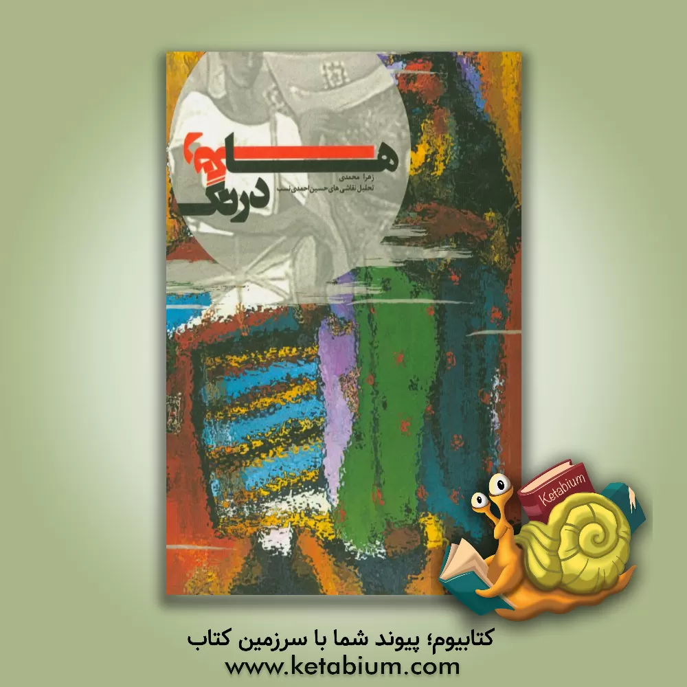 کتاب ‏‫درنگ رنگ ها‬: (تحلیل نقاشی های حسین احمدی نسب) هنرمند بومی استان هرمزگان‮‬‏‫ اثر زهرا محمدی