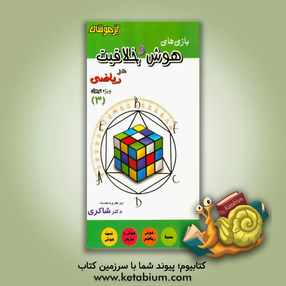 کتاب بازی های هوش و خلاقیت در ریاضی 3 (ویژه نوجوان) اثر حسین امینیان