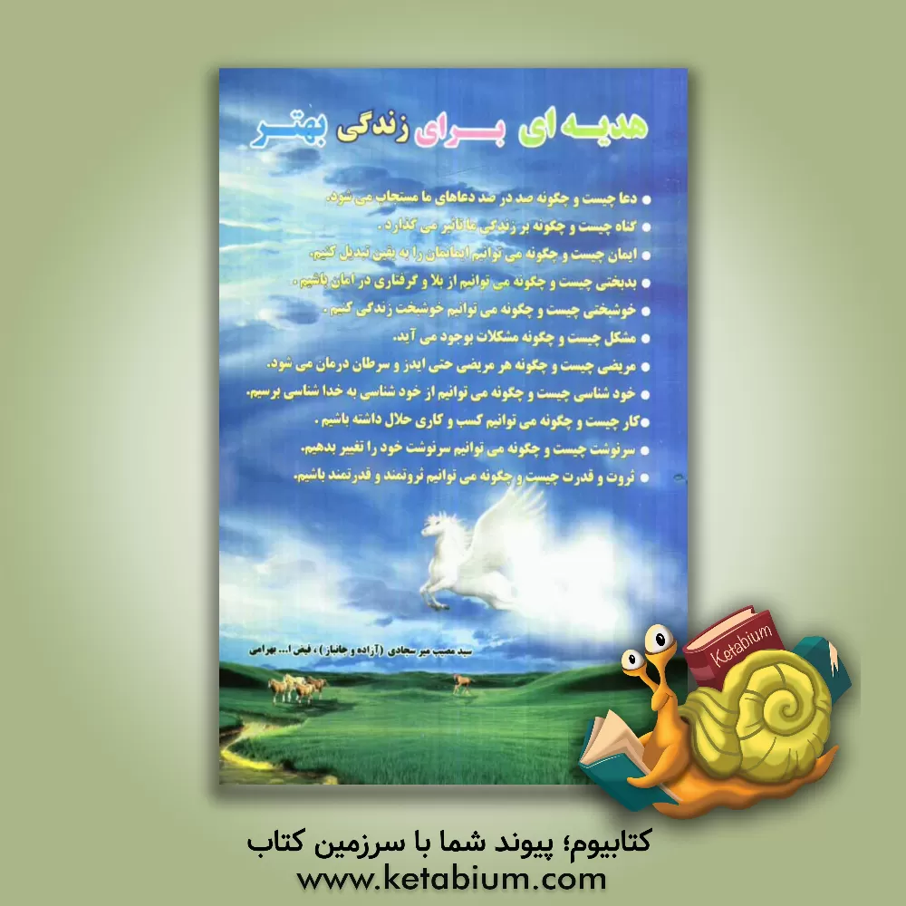 کتاب هدیه ای برای زندگی بهتر اثر سیدمصیب میرسجادی