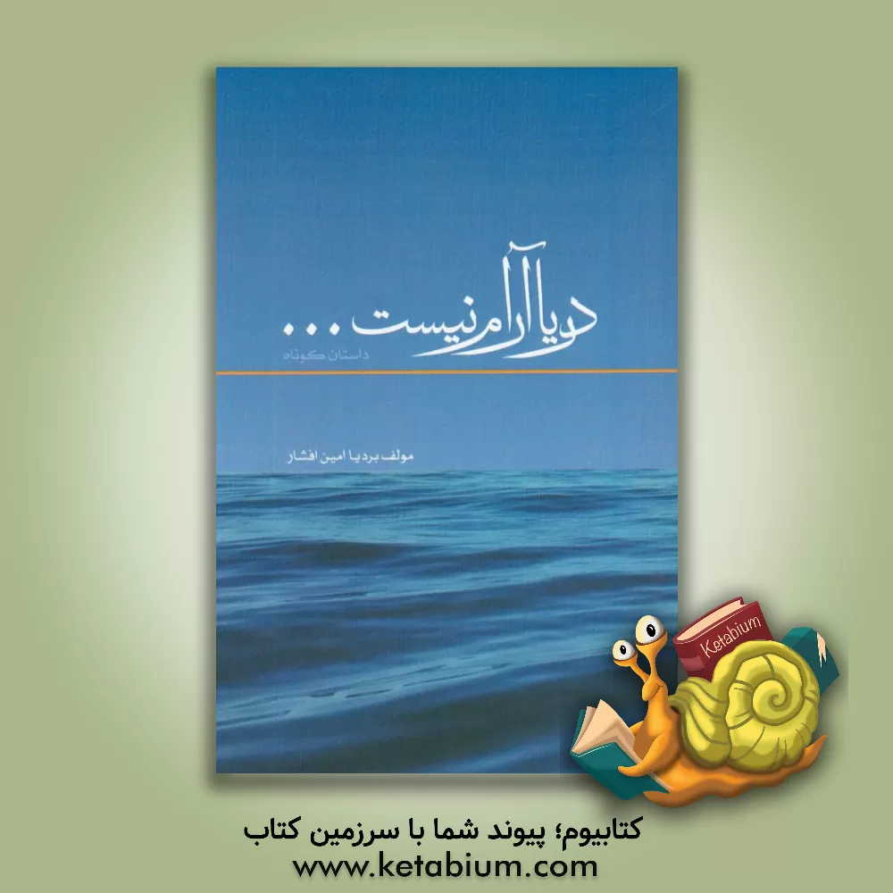 کتاب دریا آرام نیست اثر بردیا امین‌افشار