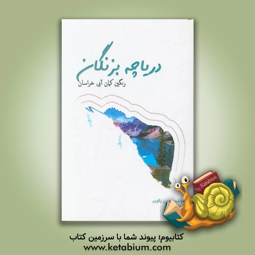 کتاب دریاچه بزنگان: رنگین کمان آبی خراسان اثر حسین باقری