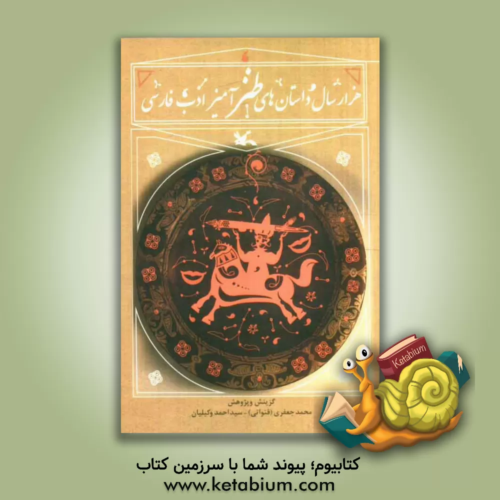 کتاب هزار سال داستان های طنزآمیز ادب فارسی (از فردوسی طوسی تا ملاحبیب الله کاشانی) |اثر محمد جعفری قنواتی