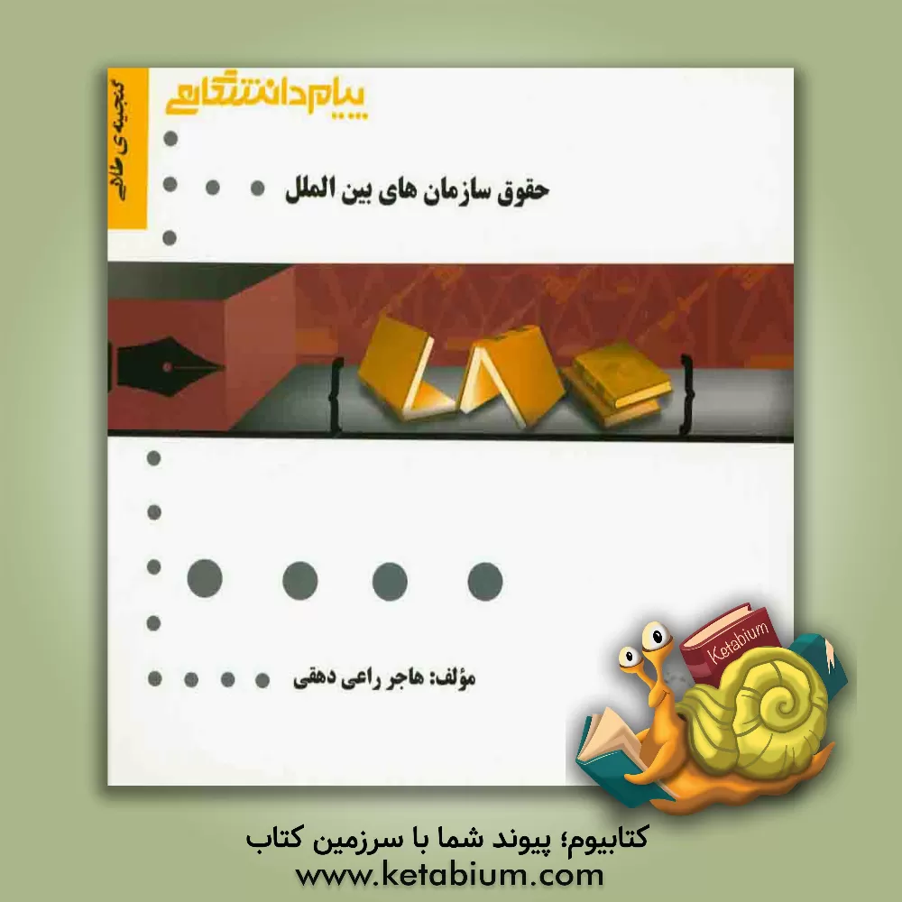 کتاب گنجینه ی طلایی حقوق سازمان های بین الملل |اثر هاجر راعی