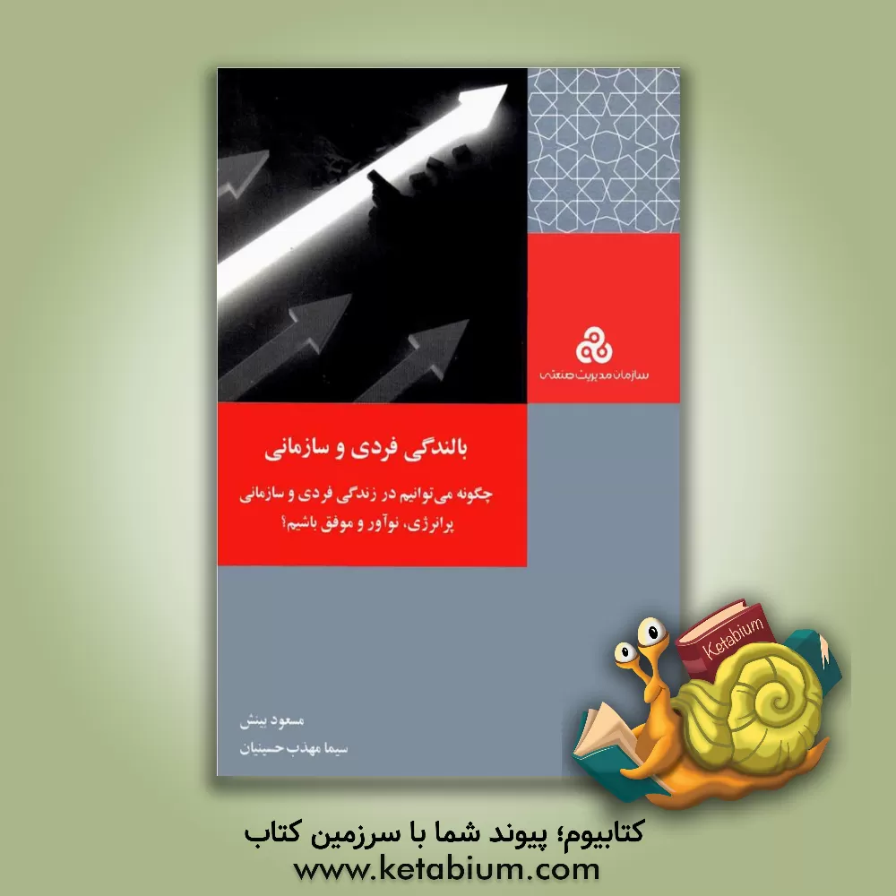 کتاب بالندگی فردی و سازمان: چگونه می توانیم در زندگی فردی و سازمانی پرانرژی، نوآور و موفق باشیم؟ اثر مسعود بینش